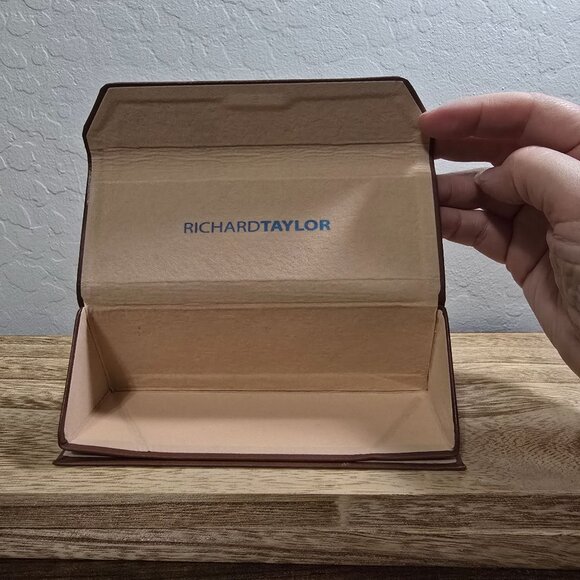 Richard Taylor Scottsdale  Jack Eyeglasses Matte Brown 55-16-140 Frame READ - Picture 8 of 13